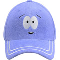 South Park Dad Hat, Towelie Cotton Adjustable Adult Baseball Cap with Curved Brim, Indigo, One Size