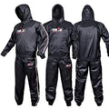 DEFY Heavy Duty Hooded Sauna Suit 4X-Large for Men & Women - Anti-Rip Full Body Sweat Gear