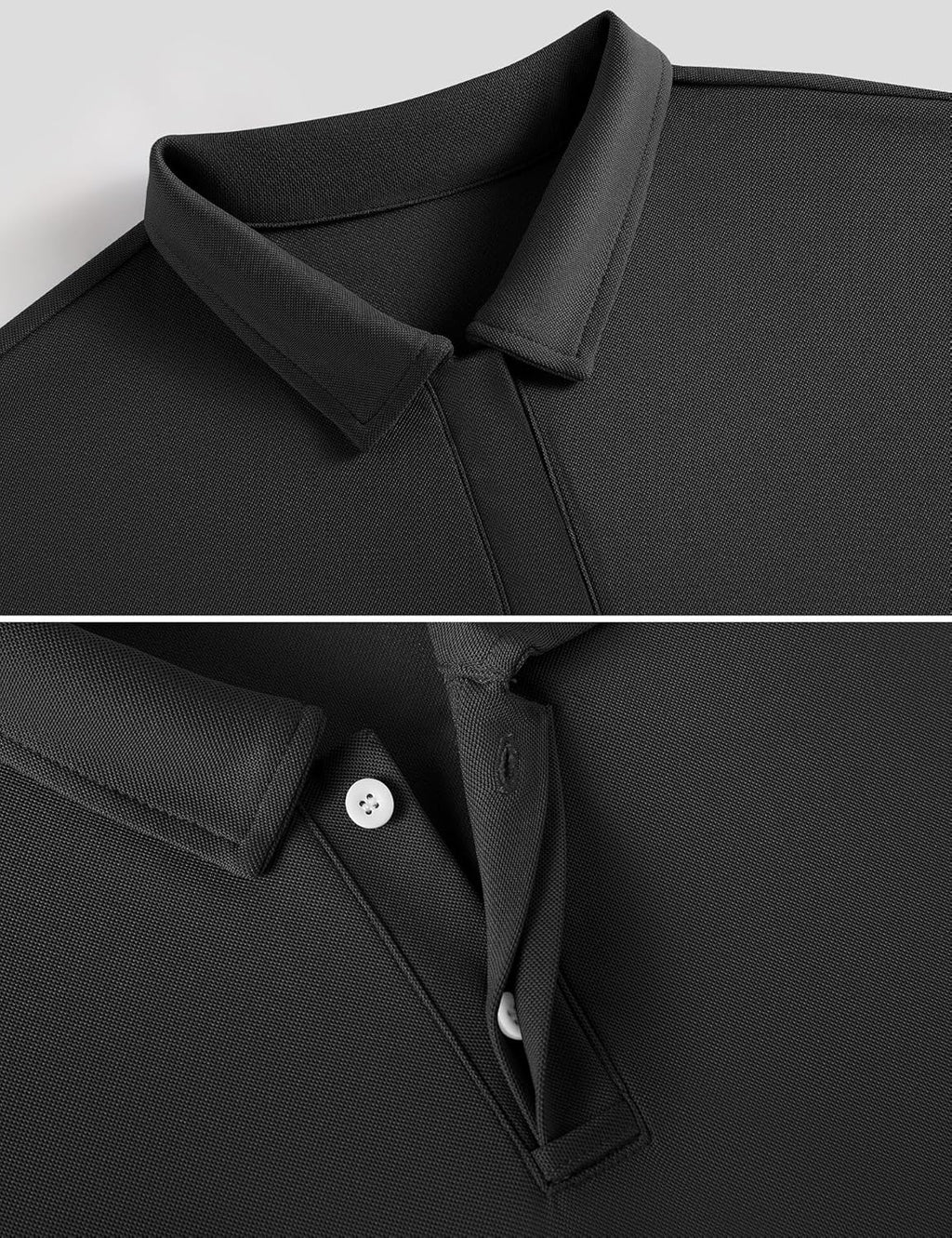 Poriff Men's Polo Shirt - Short Sleeve Golf Tee with Moisture Wicking Fabric | Sizes S-3XL