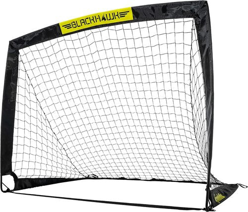 Franklin Sports Blackhawk Soccer Goal - Portable Pop-Up Nets for Indoor & Outdoor Use - Youth & Adult Sizes Available