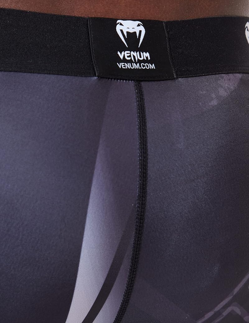 Venum Gladiator 3.0 Spats - Black/White, X-Large