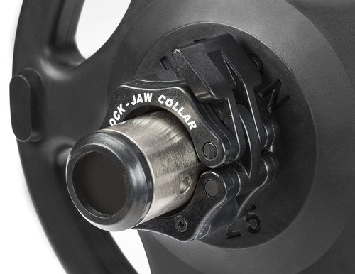 IRON COMPANY Ironcompany.com Lock-Jaw 2 Inch Olympic Barbell Collar Pair Black