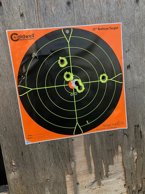 Caldwell Orange Peel 12 Inch Splatter Targets 100-Sheets