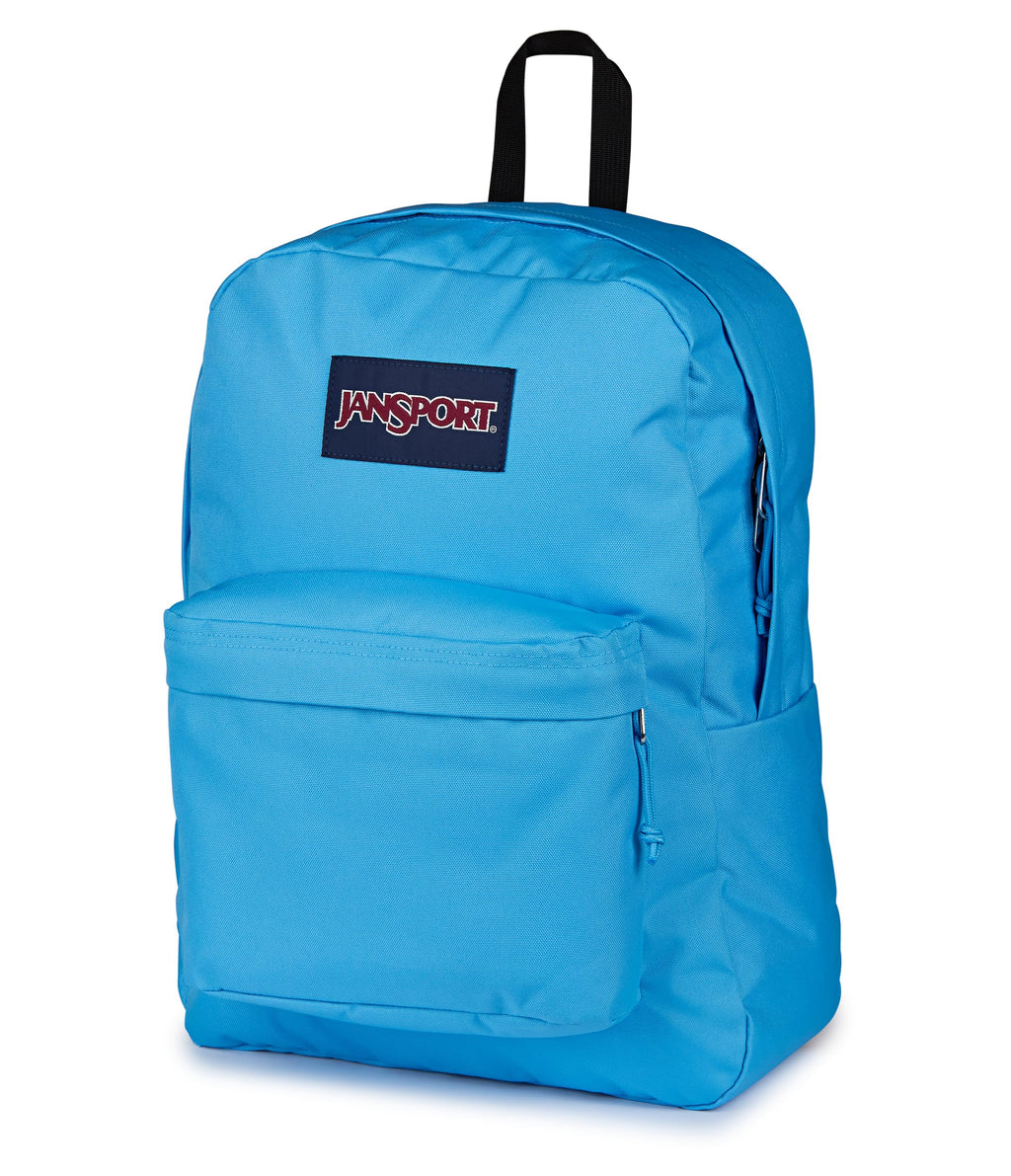 JanSport SuperBreak One Backpack - Durable, Lightweight Bag with 1 Main Compartment, Front Utility Pocket with Built-in Organizer, Premium Backpack, Electric Azul