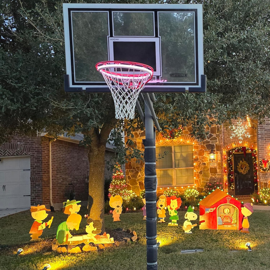 Super Hoop 2.1 Basketball Hoop Light - Interactive Shot & Rebound Sensing Neon LED System