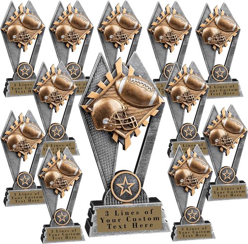 Express Medals 7-Inch Sun Ray Style Trophy Cup - Champion Award for Various Sports