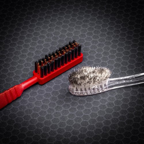 Real Avid 12-Piece Detailing Brush & Pick Set – Soft & Stiff Bristle Cleaning Brushes, Precision Picks & Hook Tools for Deep Cleaning, Maintenance & Detailing of Pistols, Rifles, and Outdoor Gear