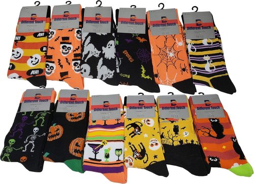 Different Touch Men's Colorful Fashion Dress Socks - Size 10-13 | Trendy & Comfortable
