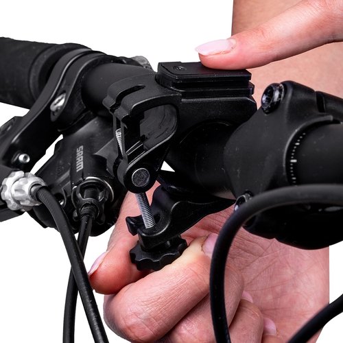 BX-1200 Bike Light Mount Bicycle Light Headlight Handlebar Replacement Featuring Quick-Release - [Replacement specifically Designed for the Night Provision BX-1200 Bicycle Headlight]