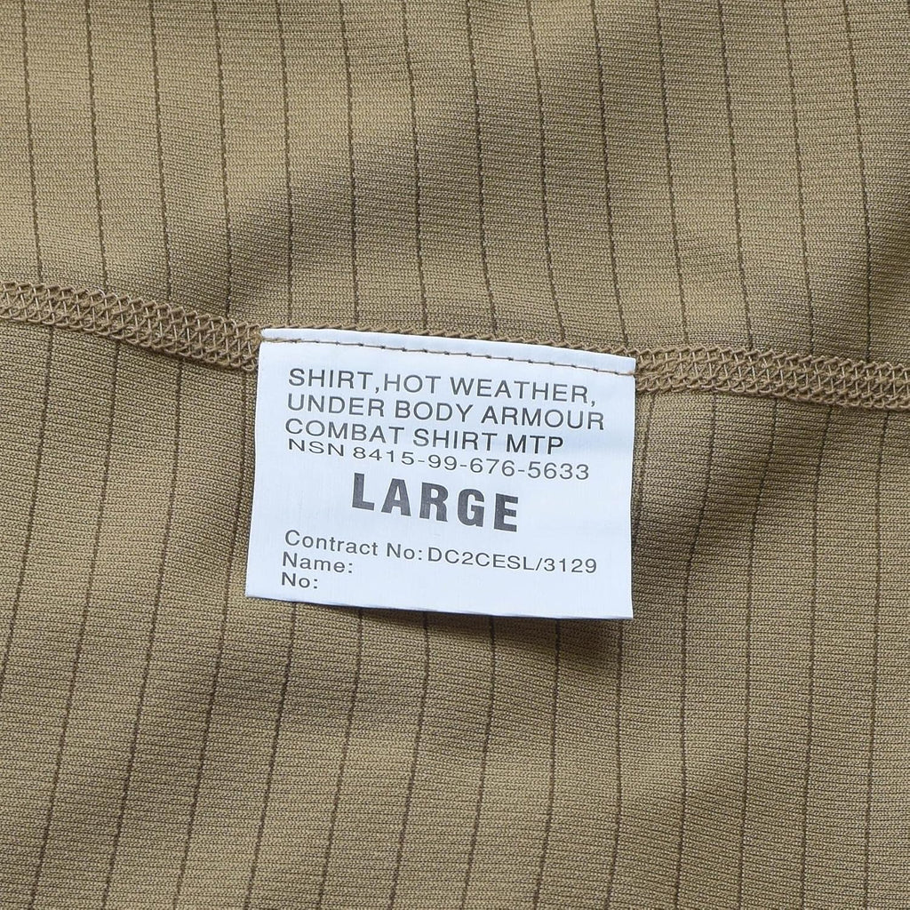 Original British Army Field Shirt Combat MTP camo UBAC Lightweight Military Issue