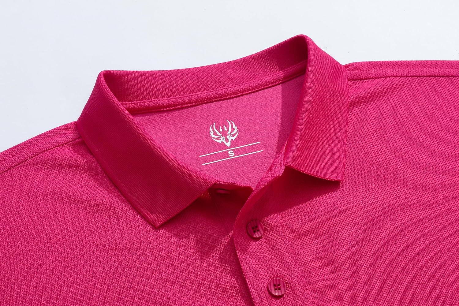 Skiennix Men's Quick-Dry Active Polo Shirt - Short Sleeve Performance for Golf & Casual Wear
