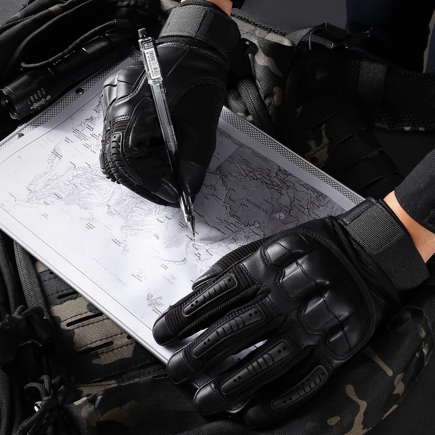 WTACTFUL Tactical Gloves for Men - Touchscreen Compatibility for Airsoft & Outdoor Activities