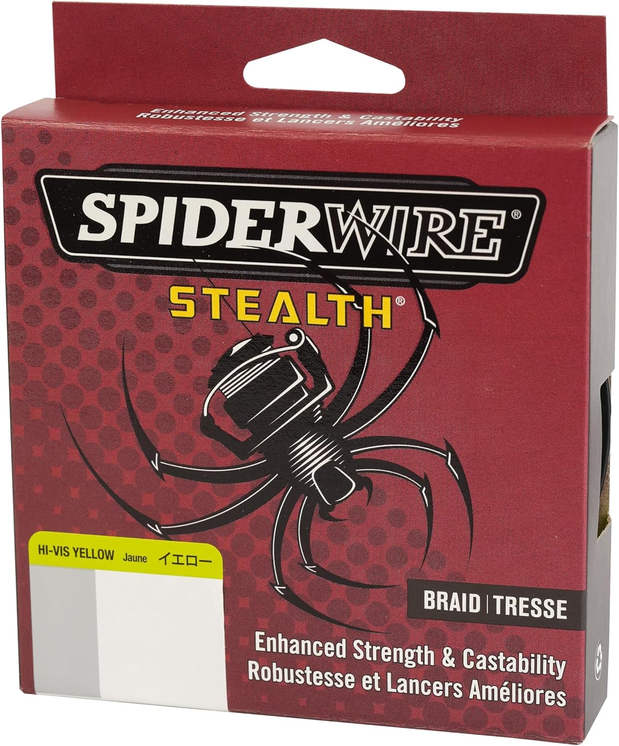 SpiderWire Stealth Braid Fishing Line - High Sensitivity & Strength | 300 Yards, Green