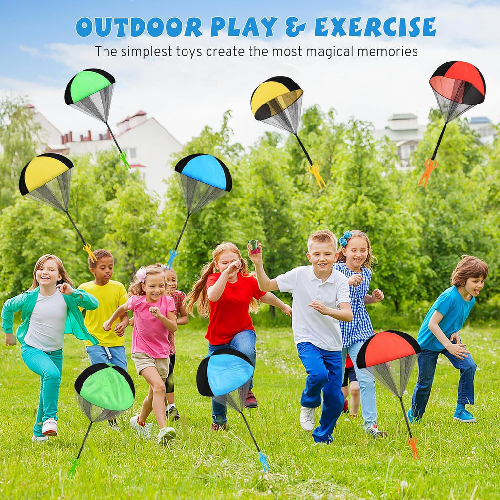 Parachute Toy - Flying Parachute Men for Kids | Fun Outdoor & Indoor Play - Perfect for Ages 3-12