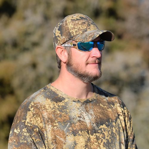 Hornz Brown Forest Camouflage Polarized Sunglasses for Men - Includes Free Microfiber Pouch