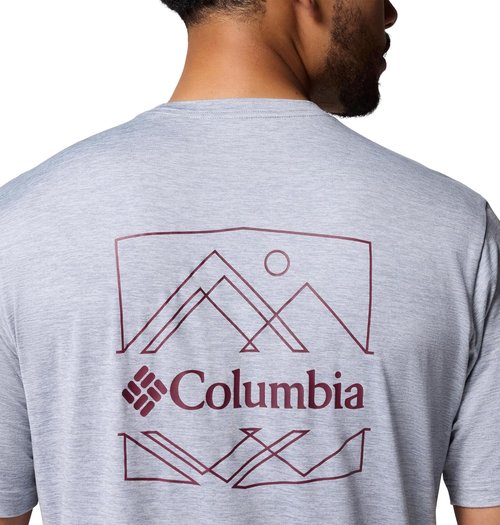 Columbia Men's Kwick Hike Graphic Tee - Comfortable Short Sleeve Shirt for Outdoor Adventures