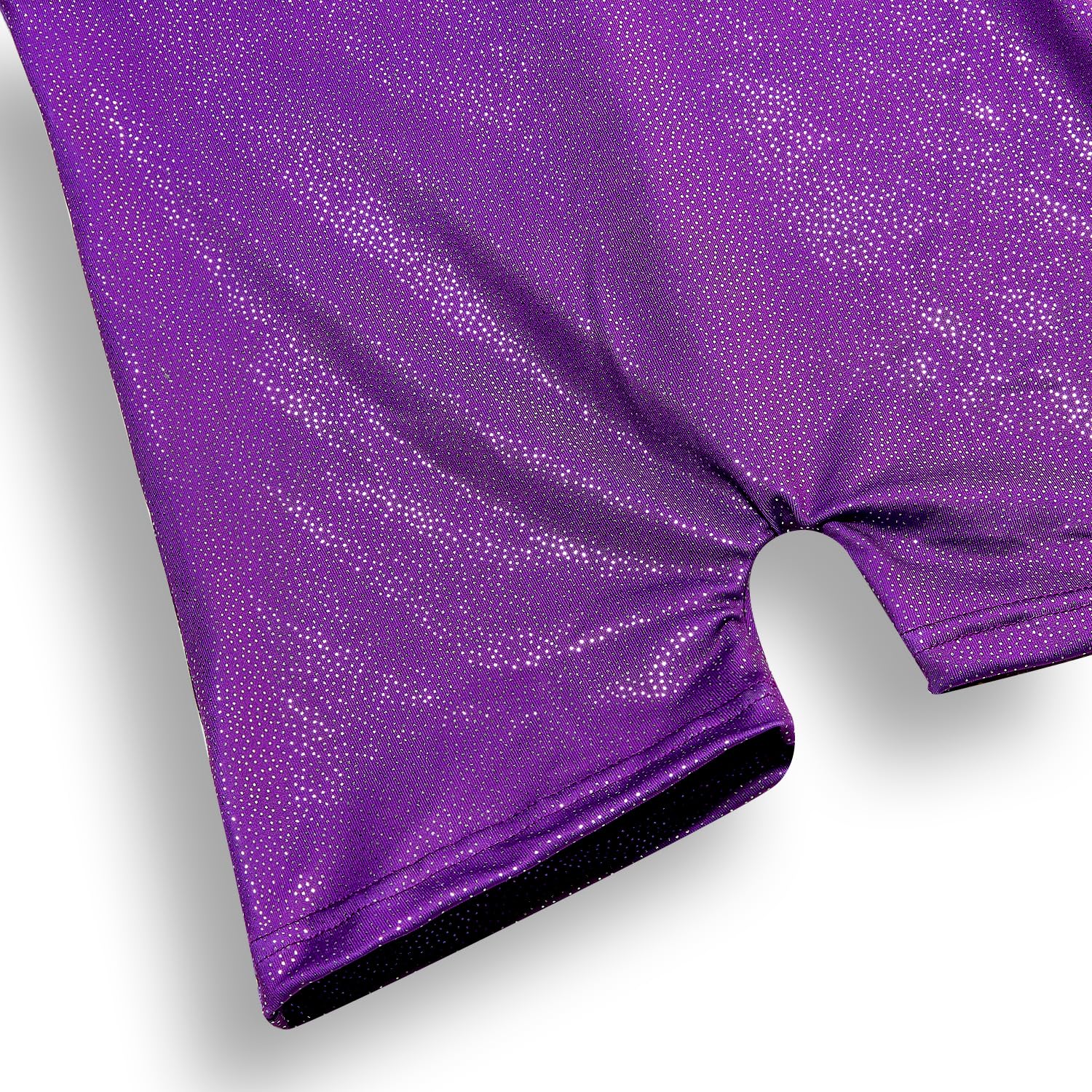 YDMZX Gymnastics Leotards for Girls 3T 4T Size 3-4T Toddler Kids Tumbling Outfit Clothes Unitards Biketards with Shorts Purple