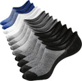 Mottee&Zconia No Show Ankle Socks - Anti-Skid Cotton for Men | Comfortable Low Cut Design