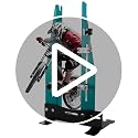 Professional Bicycle Wheel Truing Stand for Rim Alignment & Brake Disc Check
