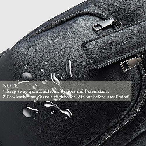 CCW Sling Bag - Magnetic Closure Casual EDC Bag for Fast Access | Concealed Carry Crossbody for Men & Women - Black