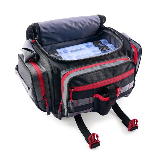 Ugly Stik 3600 Tackle Bag, Durable and Convenient Fishing Tackle Bag, Molded Waterproof Base, Spacious Storage, Adjustable Storm Flap, MOLLE Attachment Points