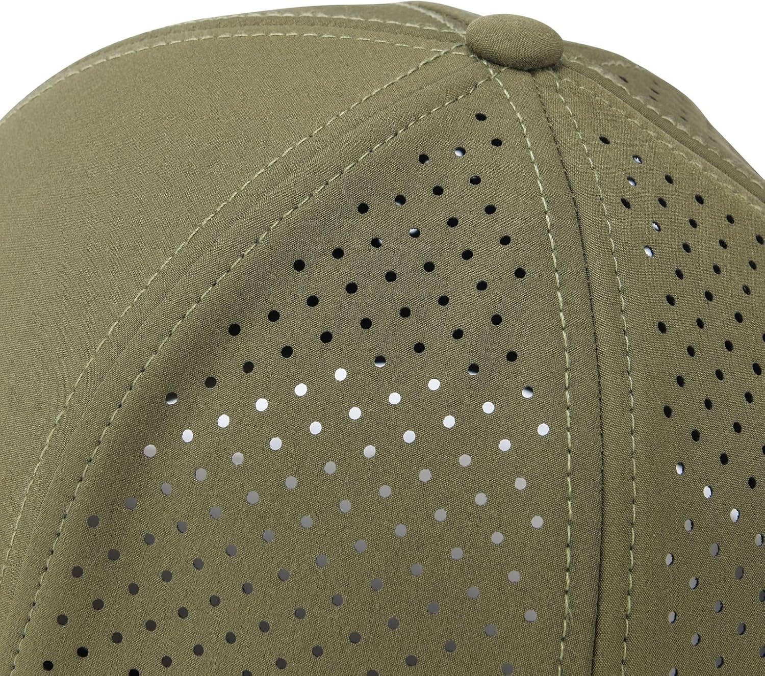 VOBOOM Men's Quick-Dry Baseball Cap - Laser Cut Mesh Design | Curved Brim Snapback Hat