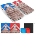 Ropoda Cornhole Board Set - Regulation Size 4x2 FT | Lightweight Aluminum Edging for Outdoor Fun