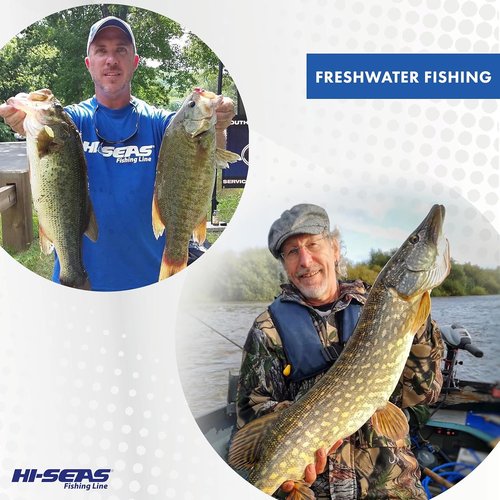 HI-SEAS Grand Slam Fishing Line - Fluorocarbon Coated for Superior Strength & Sensitivity