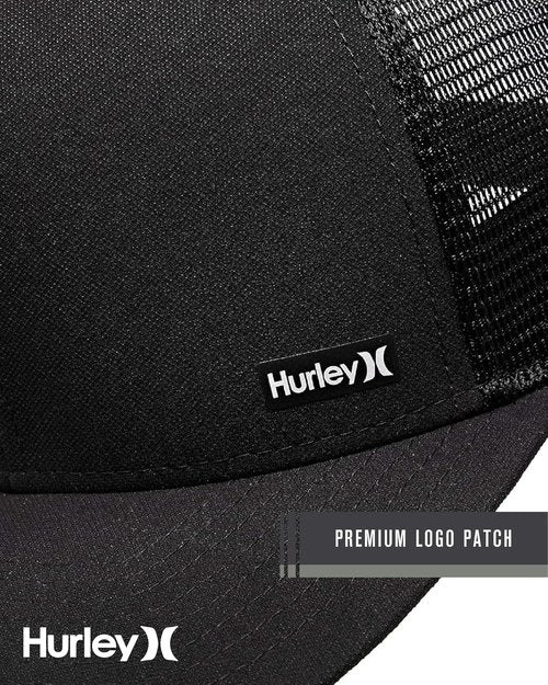 Hurley Men's Caps - H2O-Dri League Baseball Caps with Snapback Closure | Classic Trucker Hats (S-XL)