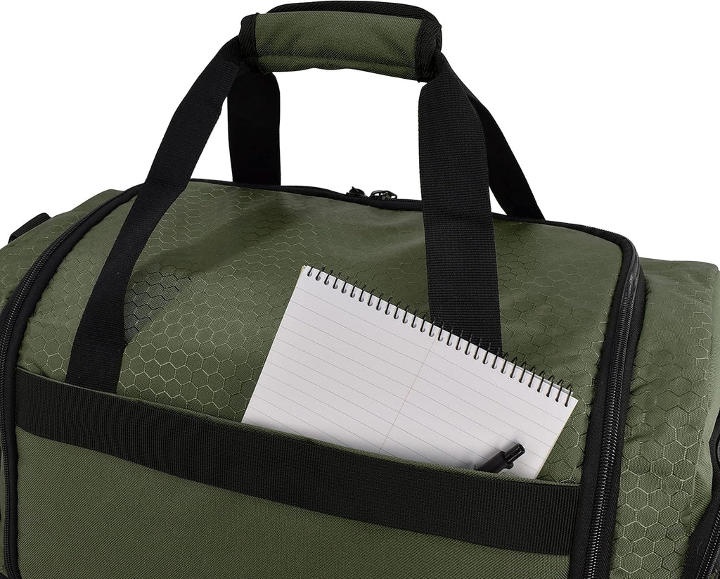 Ultimate Gym Bag 2.0 - Durable Duffel with 10 Compartments & Water-Resistant Pouch
