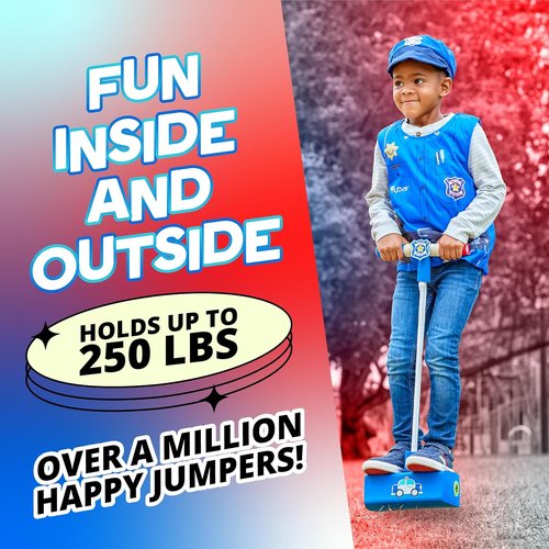 Flybar My First Foam Pogo Jumper - Safe & Fun Pogo Stick for Kids Ages 3+ | Supports Up to 250 lbs