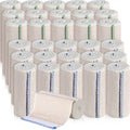 Skiennix Elastic Bandage Wrap - 30 Pcs Compression Wraps for Sports Injuries | Washable & Reusable (4" & 6" Width)