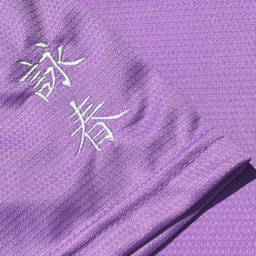 TAO MARTIAL Wing Chun T-Shirt Quick Dry Lightweight Breathable Sport Tshirt, ST222 (Lilas, Size L)