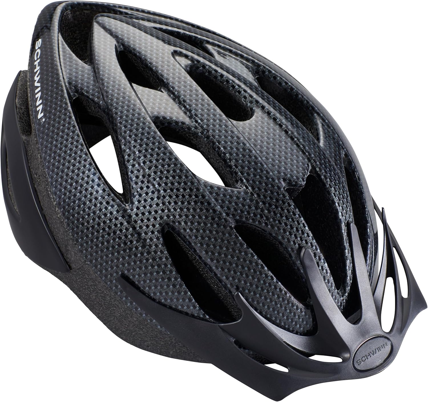 Schwinn Thrasher Adult Bike Helmet - Adjustable Fit 58-62 cm | Microshell, Air Vents & Visor