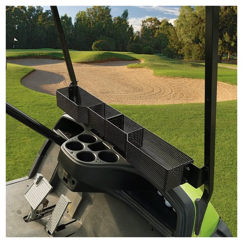 10L0L Golf Cart Front Basket for Yamaha G29 Drive and Drive 2, Inner Storage Box, Metal Tray, Dash Organizer