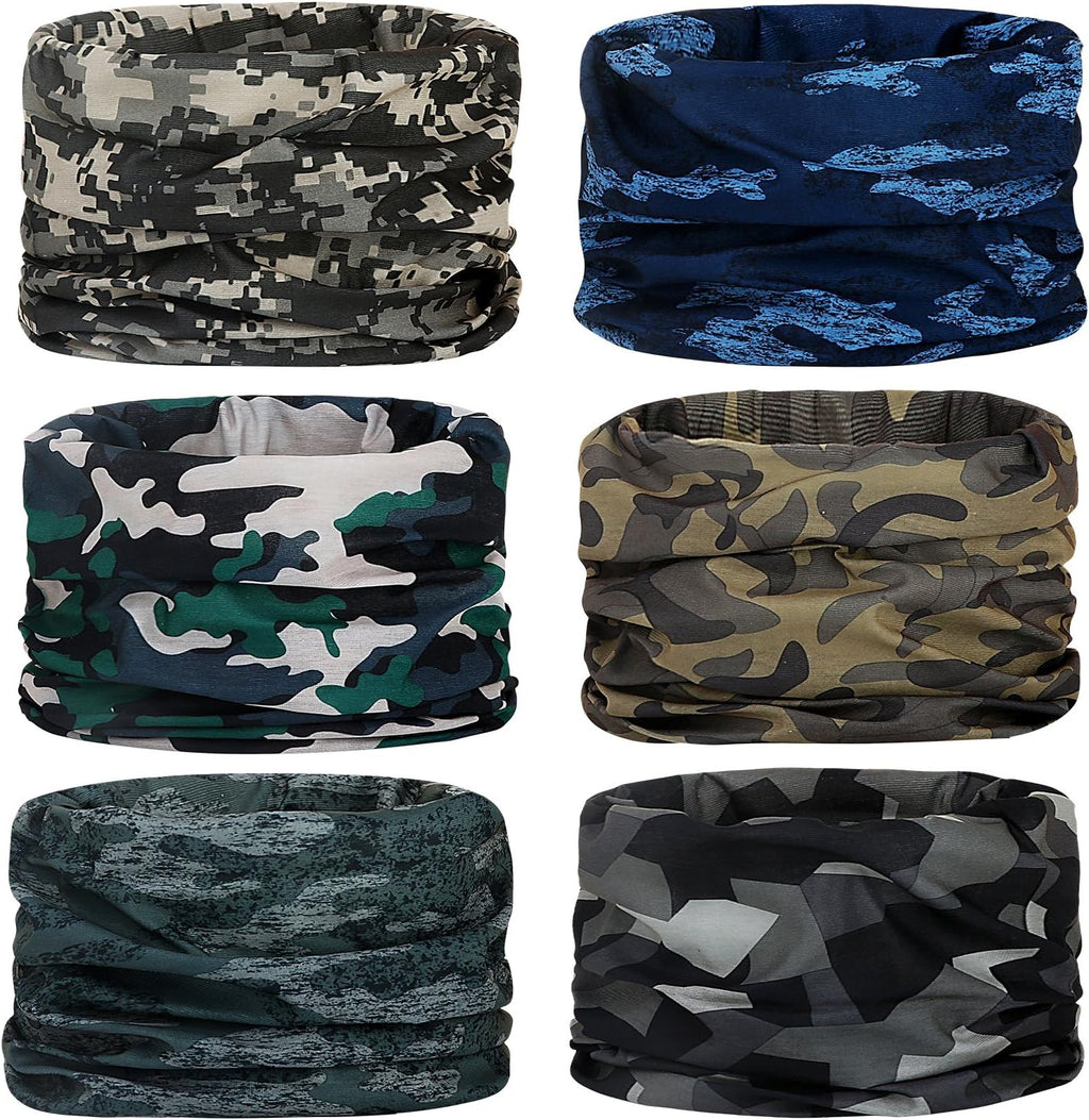 Skiennix Neck Gaiter | Seamless Face Scarf & Bandana for Men and Women - Versatile Headwear