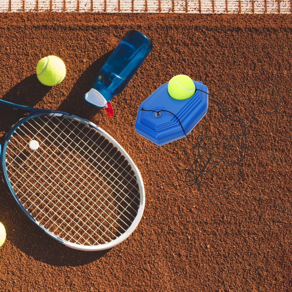 Toddmomy Tennis Practice Device 1 Set Tennis Trainer Rebound Ball with String Ball Solo Tennis Training for Self-Pracitce Tennis Training Equipment Tool Tennis Rebounder