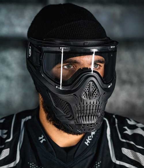 HK Army HSTL Skull Paintball Goggles - Durable Airsoft Mask for Ultimate Protection