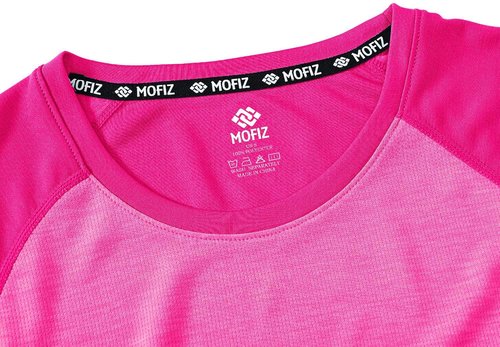 MoFiz Women's UPF 50+ Sun Protection Athletic T-Shirt - Quick Dry Running Tee Top