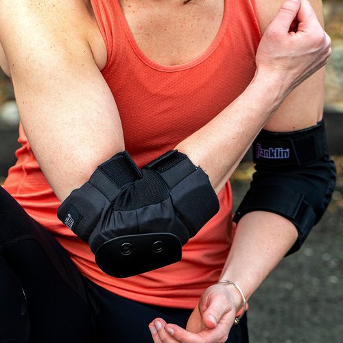 Franklin Sports Street Hockey Protective Gear - Knee Pads, Elbow Pads + Wrist Guards - 3-in-1 Set for Roller Hockey, Inline Hockey + DEK Hockey - Adult