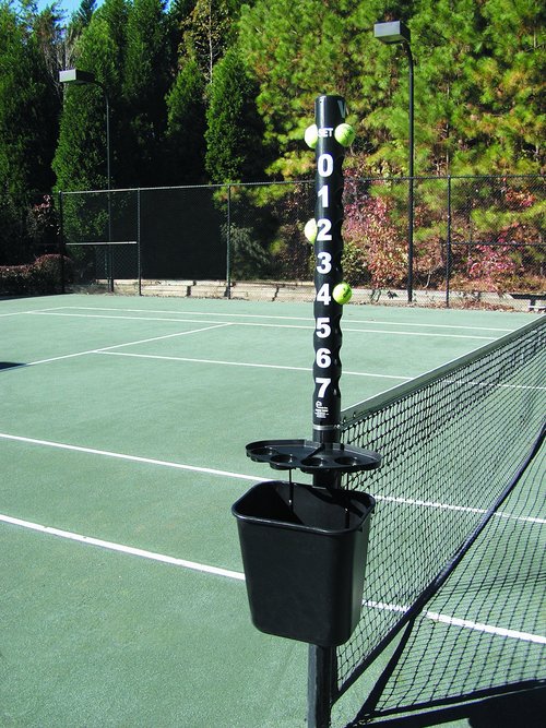 Tourna Tennis Net Post Score Tube, Black