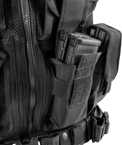 Barska Loaded Gear VX-200 Left Hand Tactical Vest with Holster, Belt, Pouches, and Pockets - for Airsoft, Paintball, and Hunting