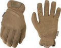 Mechanix Wear FastFit Tactical Gloves - Durable Touchscreen Work Gloves for Men | Flexible Grip, Brown, Large