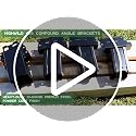 Highwild Multi-Use Platform Brackets Set of 4 - Black, for Deer Stands & Hunting Blinds