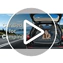 SUV Air Mattress with Pump - Double-Sided Thick Flocked Car Bed Green+Charcoal