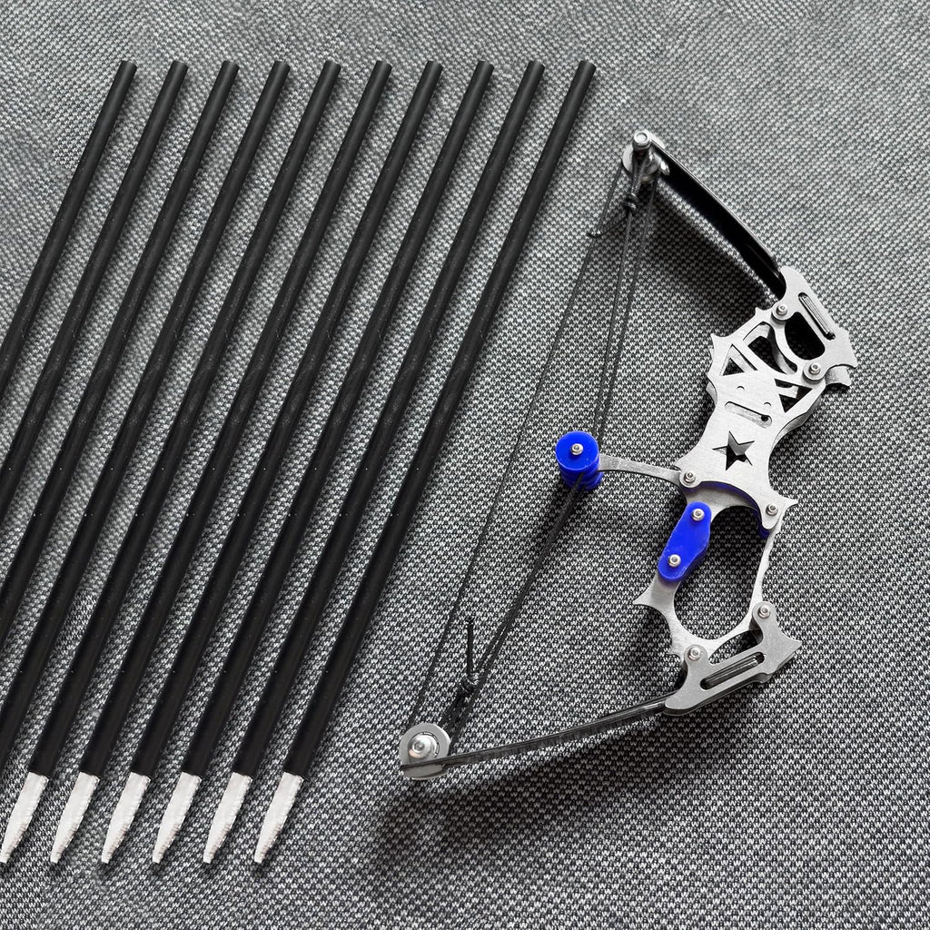 Skiennix Archery Bow Set - Left & Right Hand Compound Bow for Hunting & Practice | Durable Metal