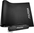 Alpcour Bike Trainer Mat – 36”x78” Multipurpose Carpet and Floor Protection – Water-resistant with Anti-slip Texture and Noise Insulation for Home and Indoor Gym Workout Cycling