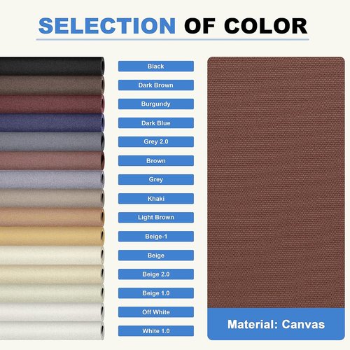 KING MOUNTAIN Canvas Repair Tape,Outdoor Gear Patch, 4×63 Inches,Waterproof,Self-Adhesive for Repairing Boat Covers,Sun Shades,Sofas,Tents,Lounge Chairs,Awnings (Brown)