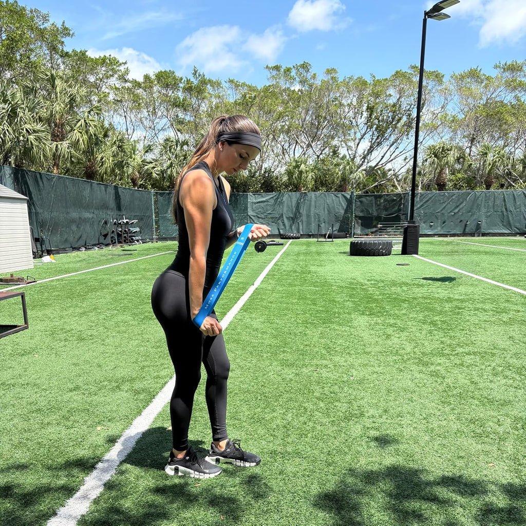 Premium Resistance Bands - Strong Latex Rubber Loop Bands for Strength Training & Home Workouts | Set of 5
