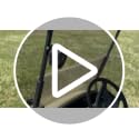 Magnetic Rechargeable Golf Cart Fan with 12000mAh Battery and Carrying Case